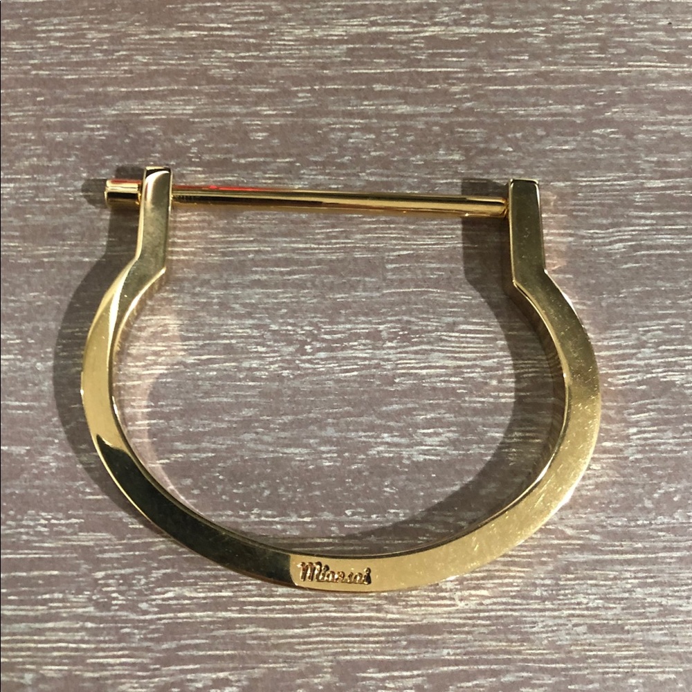 Miansai, Modern Screw Cuff, Gold